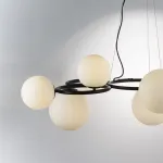 815097 Люстра GLOBO 9х40W G9 МАТОВЫЙ ЧЕРНЫЙ Lightstar