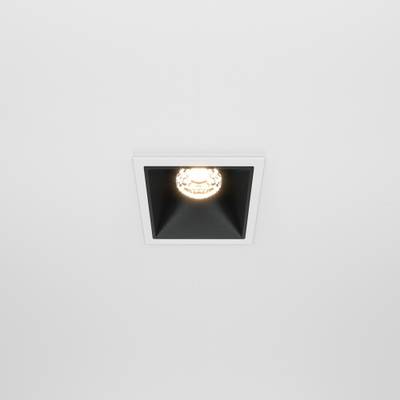 Встраиваемый светильник Alfa LED 3000K 1x10Вт 36° Dim Triac DL043-01-10W3K-D-SQ-WB. TM Maytoni