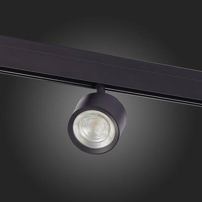 ST353.436.06 Магнитный трековый светильник Черный LED 1*6W 3000K 560Lm Ra&gt;80 36° IP20 L120xW81xH138 48V