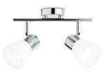 Настенно-потолочный спот TR3963/2 CH/FR хром/белый матовый E27*2 max 40W 200*105*200