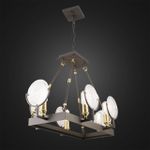 Citilux Тесла CL445261 Люстра подвесная Венге