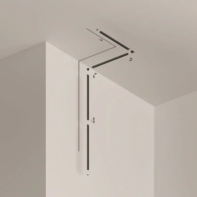 Шинопровод 2м Radity встраиваемый черный, TRA084MP-12B. TM Maytoni