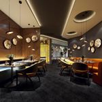 5064/15L L-VISION ODL24 530 черн./серо-беж./металл/натур.камень/акрил Подвес с переключ.цветов.темпер. LED 15W 3000К/4000K/6000K BERGI