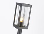 Светильник уличный ландшафтный ST2414 GR/CL серый/прозрачный IP54 E27 max 40W 110*110*500