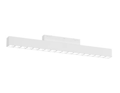 Светильник трековый светодиодный Magnetic standard 48V 20mm GL4500 WH белый IP20 18W 3CCT 3000-6000K SMART 24° 328*22*25