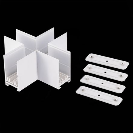 ST015.522.21 X- образный соединитель Skyline 220 ST-Luce Белый