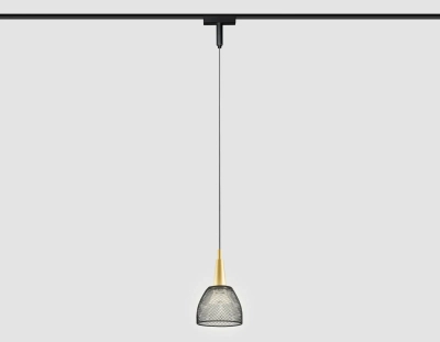Светильник светодиодный трековый для шинопровода Magnetic Ultra Slim GV1656 BK/GD черный/золото IP20 9W 4200K 48V 24° D115*1500
