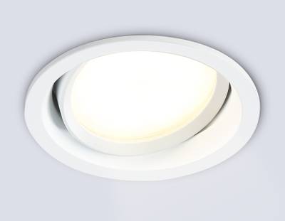 Светильник встраиваемый TN6651 WH белый IP44 GX53 D110*48