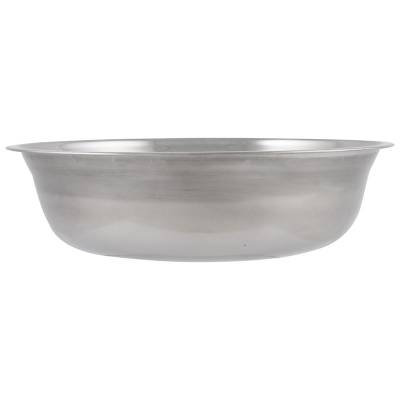Миска Bowl-25, объем 2,3 л, с расширенными краями, из нерж стали, зеркальная полировка, диа 25 см (Минимальная отгрузка 25 шт)