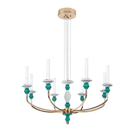 Подвесная люстра Divinare CAPELLO 4947/01 SP-8, 1хLED