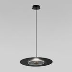 Подвесной светильник с металлическим плафоном 40030/1 LED / черный