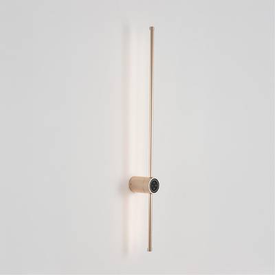 8311/12WL LEDIO золотой, металл/силикон Настенный светильник с диммером LED 12W 3000/4000/7000K 220V BRAM