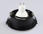 Светильник встраиваемый TN102756 BK черный IP20 GU5.3 D98*32