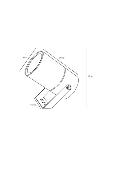 Прожектор Arte Lamp MISTERO A3303AL-1GY, 1хGU10