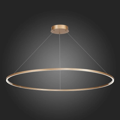 ST605.243.57 Светильник подвесной ST-Luce Золотистый/Белый LED 1*57W 4000K