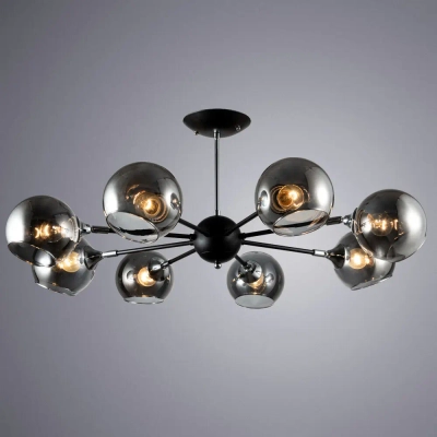 Потолочная люстра Arte Lamp LAGOS A2708PL-8BK, 8хE27