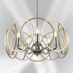 713053 Люстра REGOLO 5х40W E14 ХРОМ/ЗОЛОТО Lightstar