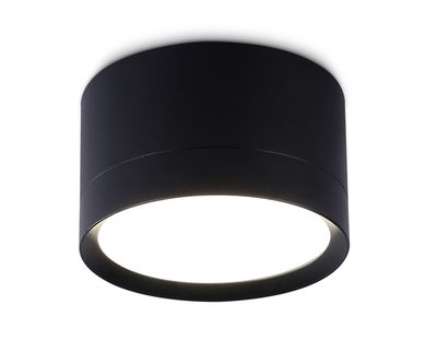 Накладной точечный светильник GX53 TN52357 BK черный GX53 max 12W D82*50