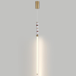 6640/12L HIGHTECH ODL25 227 Подвесной светильник бронзов/белый/металл/акрил/агат IP20 LED 12W 3500K 220V MONELLA
