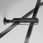 Крепление настенное Wall двойное Flarity черный, TRA155CW-D1-B. TM Maytoni