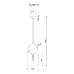 Подвесной светильник Fovere FL1024-1P, G9х1