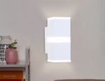 Настенный светодиодный светильник с акрилом FW189 SWH белый песок LED 4200K 12W 140*60*80