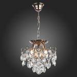 SL846.202.03 Люстра подвесная ST-Luce Золотистый/Прозрачный E14 3*40W