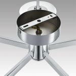 8261/5C MODERNI LN26 металл/стекло, хром/прозрачный Люстра потолочная E14 5*40W 220V VERDI