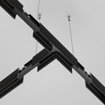 Коннектор питания Т-образный Exility черный, TRA034CWT-42B. TM Maytoni