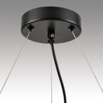 8232/6 COMFI LN25 193 черный/прозрачный, металл/стекло Светильник подвесной LED GX70 6*10W 220V NATALINA