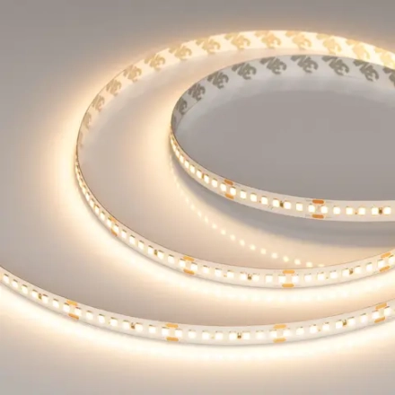 Лента RT-A192-10mm 24V Warm2700 (17.6 W/m, IP20, 2835, 5m) (Arlight, высок.эфф.150 лм/Вт)