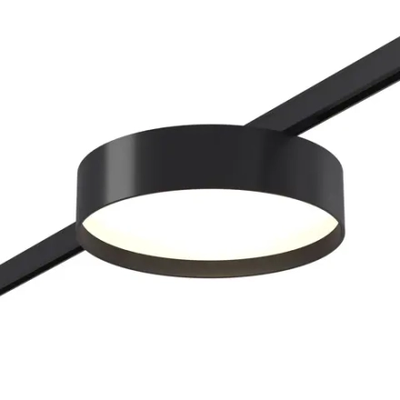 ST670.446.12 Магнитный трековый светильник Черный LED 1*12W 4000K 500Lm Ra>80 100° IP20 D113xH34 24V