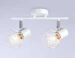 Накладной светильник TR8628/2 WH/CH белый/хром E27*2 max 40W 260*91*175
