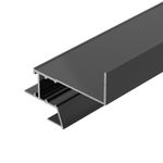 Профиль СEIL-S18-SHADOW-SIDE-3000 BLACK (Arlight, Алюминий)