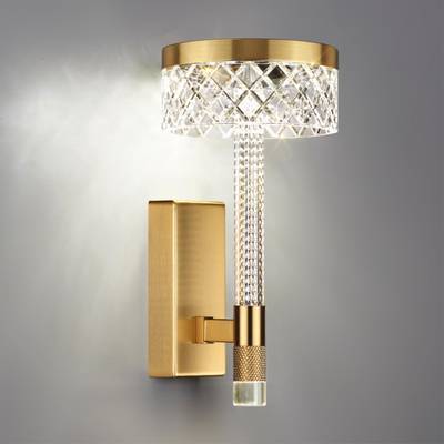 5032/8WL L-VISION ODL24 445 античн.бронза/металл/акрил Бра LED 8W 4000K 543лм FIVRE