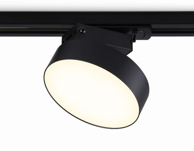 Светильник светодиодный трековый GL6839 BK черный LED 15W 3000K D115*80