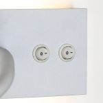 CL704470 Декарт Белый Св-к Настенный с USB