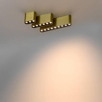 7093/15CL HIGHTECH ODL25 399 Потолочный светильник бронзовый/металл/акрил IP20 LED 15W 3000K 220V SMALL