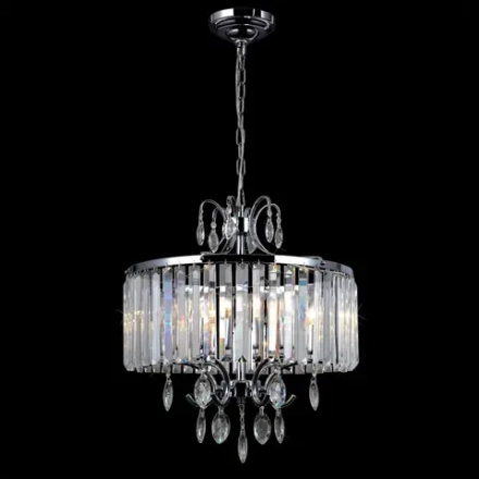 Citilux Инга CL335161 Люстра подвесная хрустальная Хром