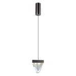 6677/5L L-VISION ODL24 335 Подвесной светильник брашир черн/металл/хрусталь IP20 LED 5W 320Лм 4000K RAY