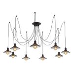 Citilux Эдисон CL451092 Люстра паук Венге