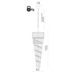 Подвесная люстра Divinare CHARLOTTE 3011/01 SP-11, 11хE14