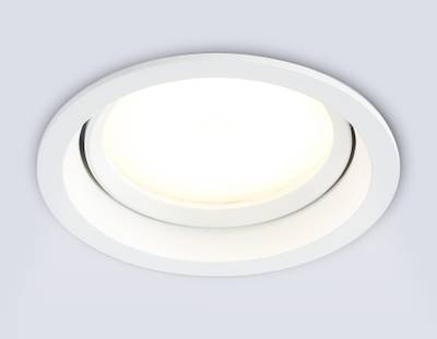 Светильник встраиваемый TN6651 WH белый IP44 GX53 D110*48