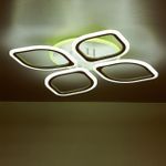 Citilux Ромби Смарт CL236A140E RGB Умная люстра Белая