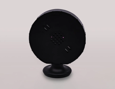 Атмосферная светодиодная настольная лампа с пультом DE8383 BK черный LED RGB 3W (ПДУ RGB)