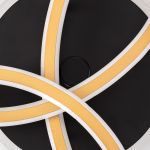 Citilux TRIO CL215B132 Люстра потолочная с пультом Черный+Золото