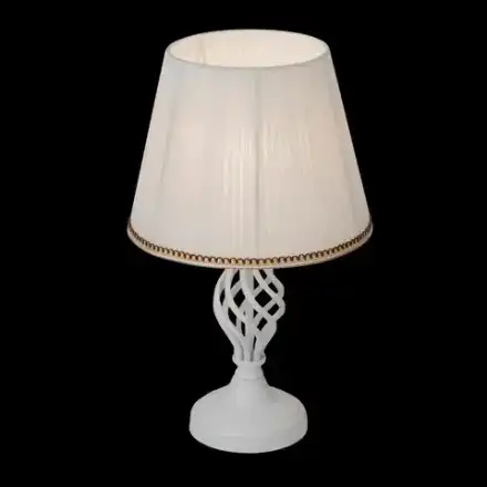 Citilux Вена CL402800 Настольная лампа с абажуром Белая