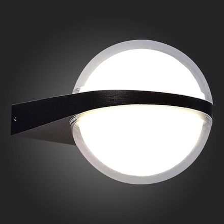 SL9510.401.01 Светильник уличный настенный ST-Luce Черный/Белый LED 2*6W 4000K
