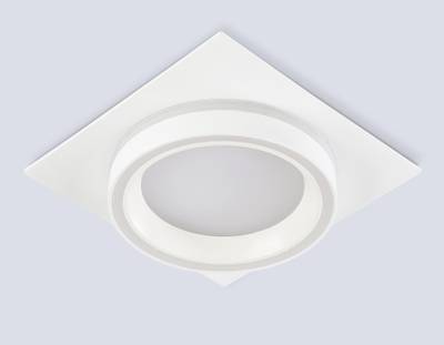 Светильник встраиваемый TU5220 WH белый IP20 GX70 D150*150*52