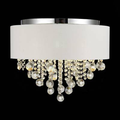 SL1350.502.06 Светильник потолочный ST-Luce Хром/Белый, Золотистый, Прозрачный E14 6*40W